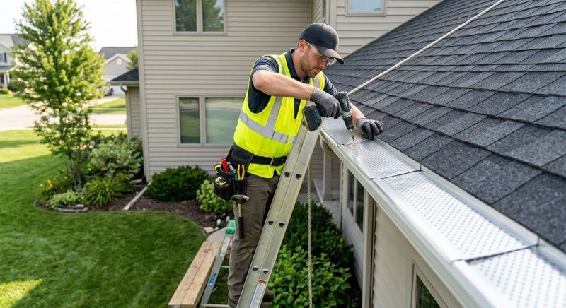 Gutter Cover Installation